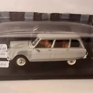 Haute Performance Citroën Ami 6 break club grise de 1968 (échelle 1/24ème)