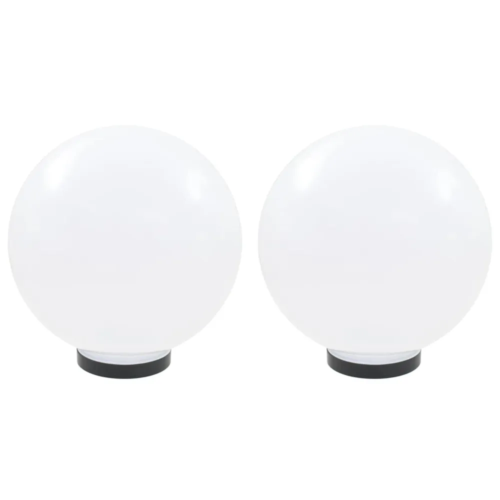 Haute Performance Lampe à LED sous forme de boule 2 pcs Sphérique 30 cm PMMA