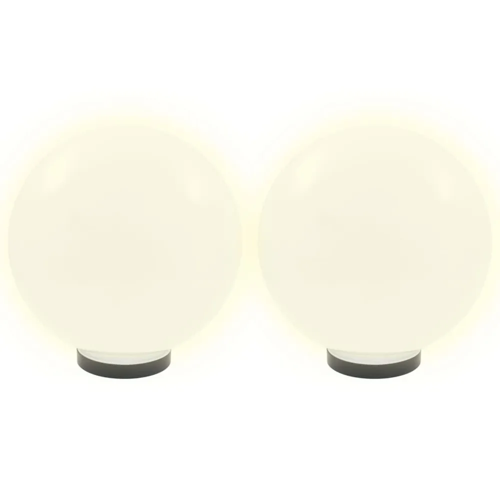 Haute Performance Lampe à LED sous forme de boule 2 pcs Sphérique 30 cm PMMA