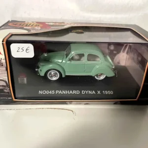 Haute Performance Panhard Dyna X verte de 1950 (référence N°045)