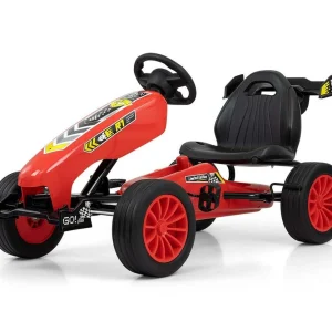 Kart à pédales rocket rouge par Akrapovič