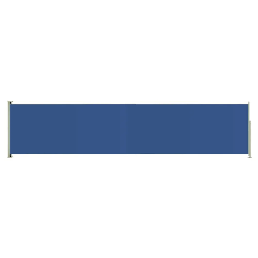 Kit embrayage Auvent latéral rétractable de patio 140x600 cm Bleu