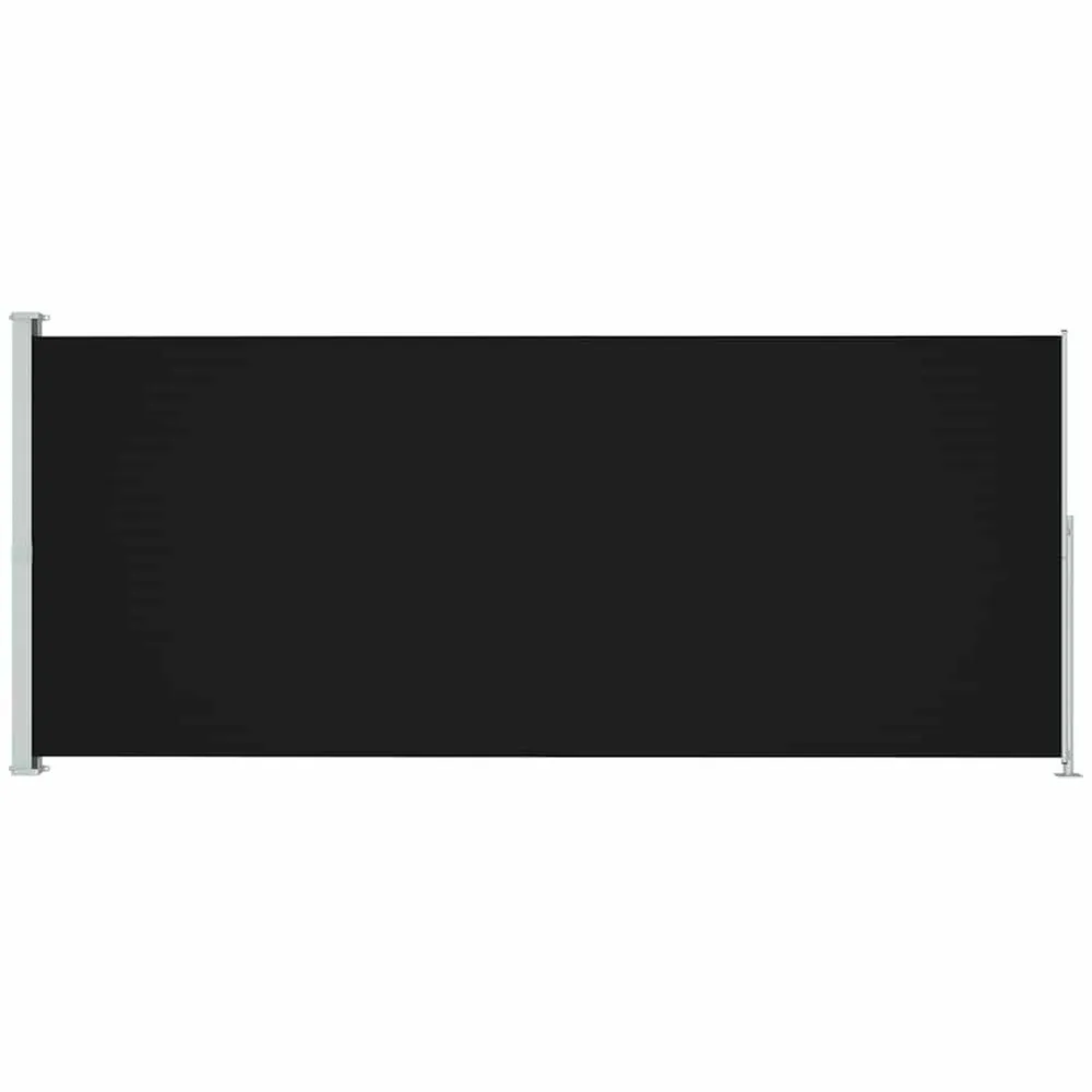 Kit embrayage Auvent latéral rétractable de patio 220x500 cm Noir