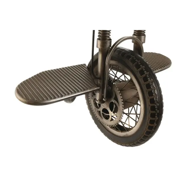 Kit embrayage Etagère Murale Atypique en Forme de Calandre de Moto Vieux style avec Horl