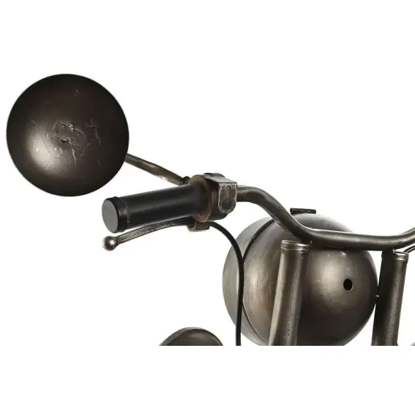 Kit embrayage Etagère Murale Atypique en Forme de Calandre de Moto Vieux style avec Horl