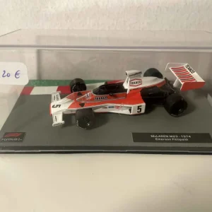 Kit embrayage McLaren M23 orange et blanche numéro 5 de 1974 - Formule 1