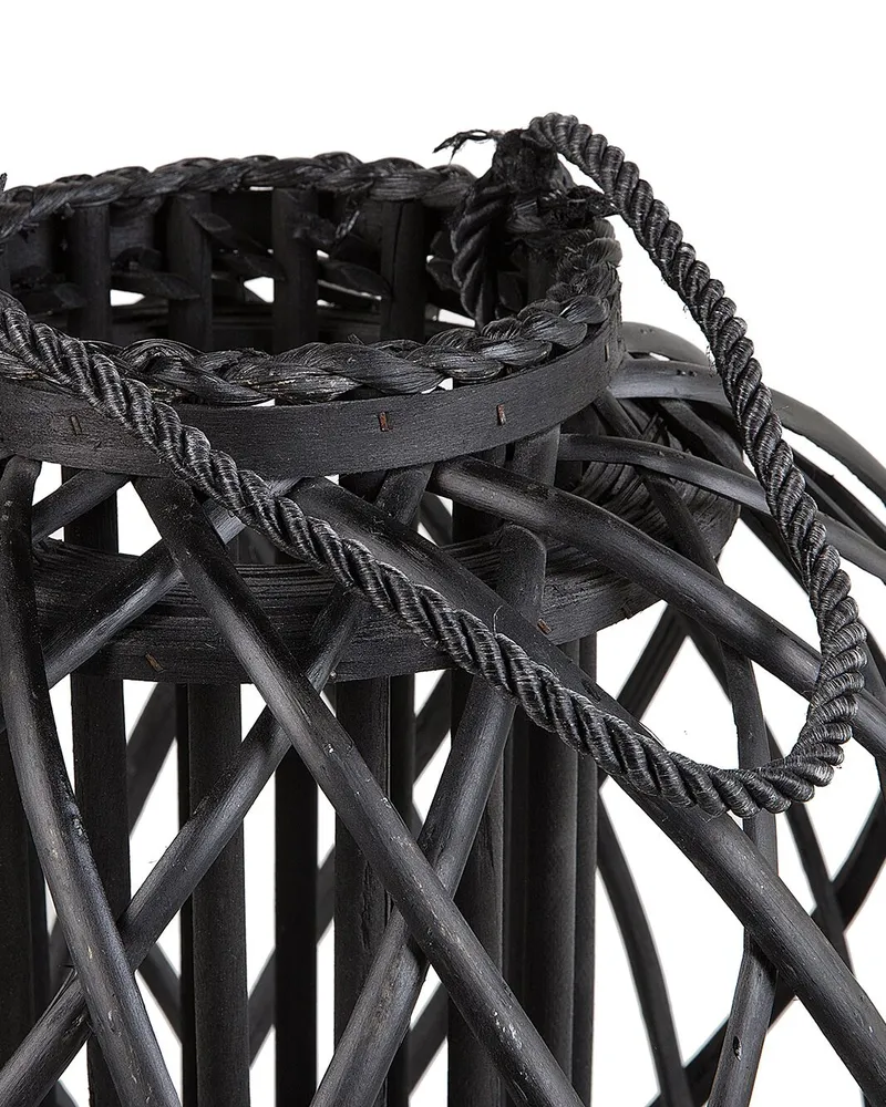 Lantern SAMOA Wood Noir jais