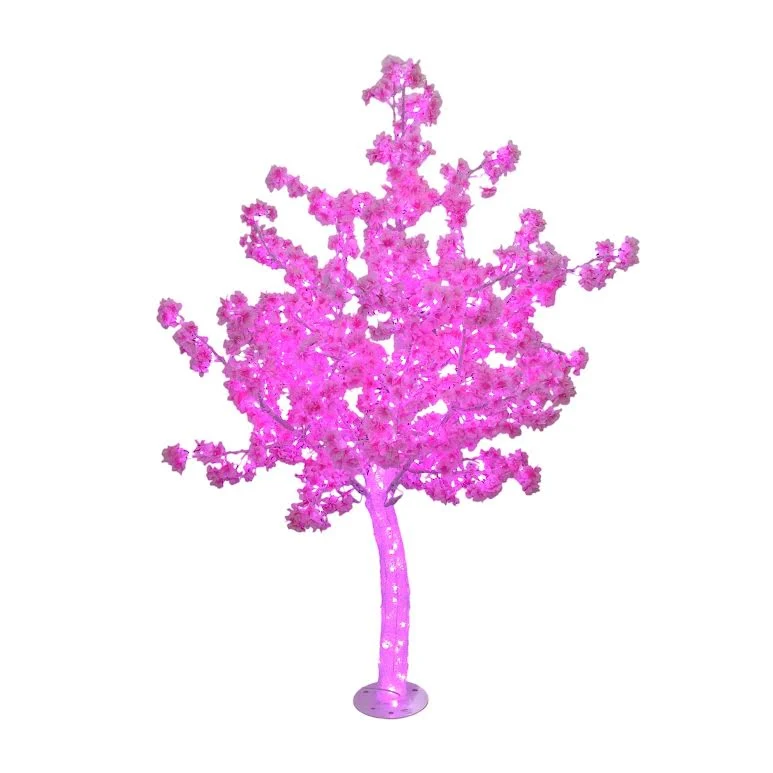 Large 1.8m LED Tree Petals Pink