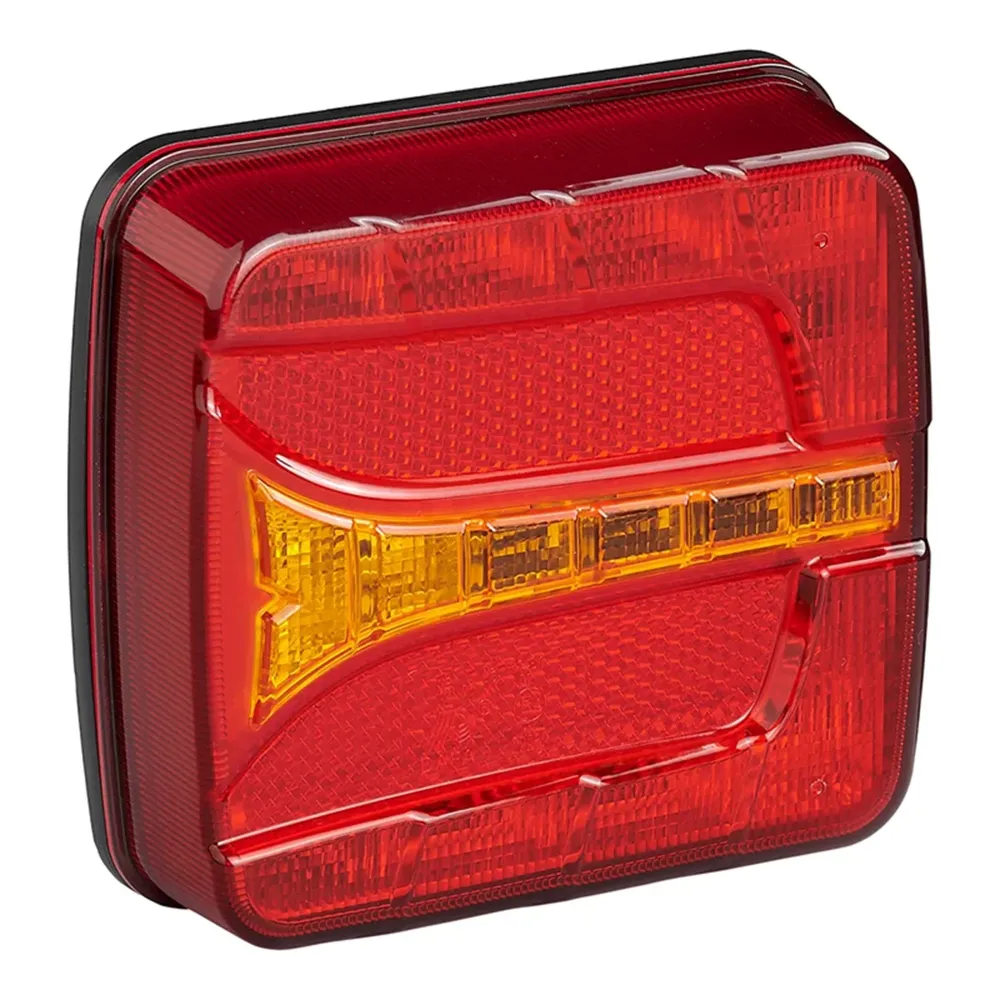 LED Rückleuchte 4 Funktionen – Links, 106 x 99 mm, 12V, IP67,