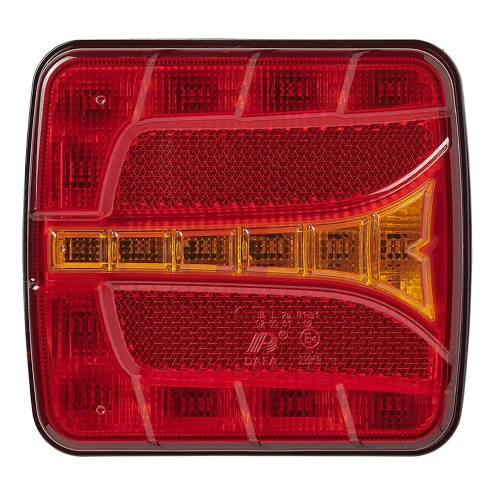 LED Rückleuchte 4 Funktionen – Rechts, 106 x 99 mm, 12V, IP67,