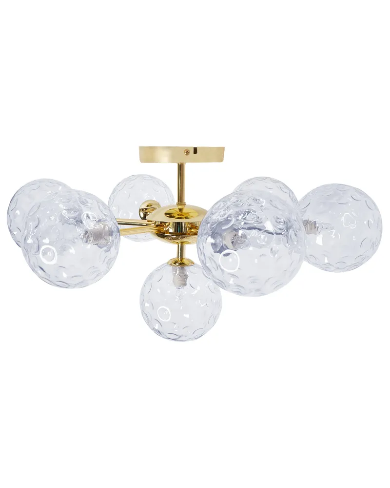7 Light Cristal Ceiling Lamp Blue ANADYR