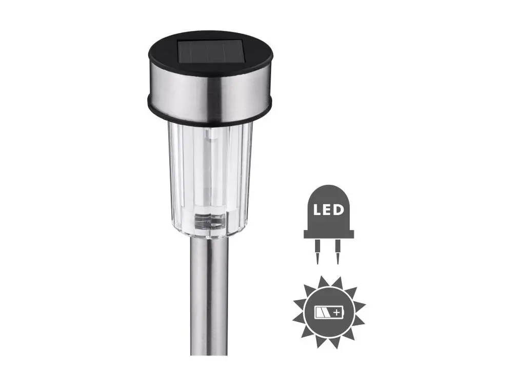 Lot de 24 lampes solaires LED Diffusion d'une lumière Blanc hivernal