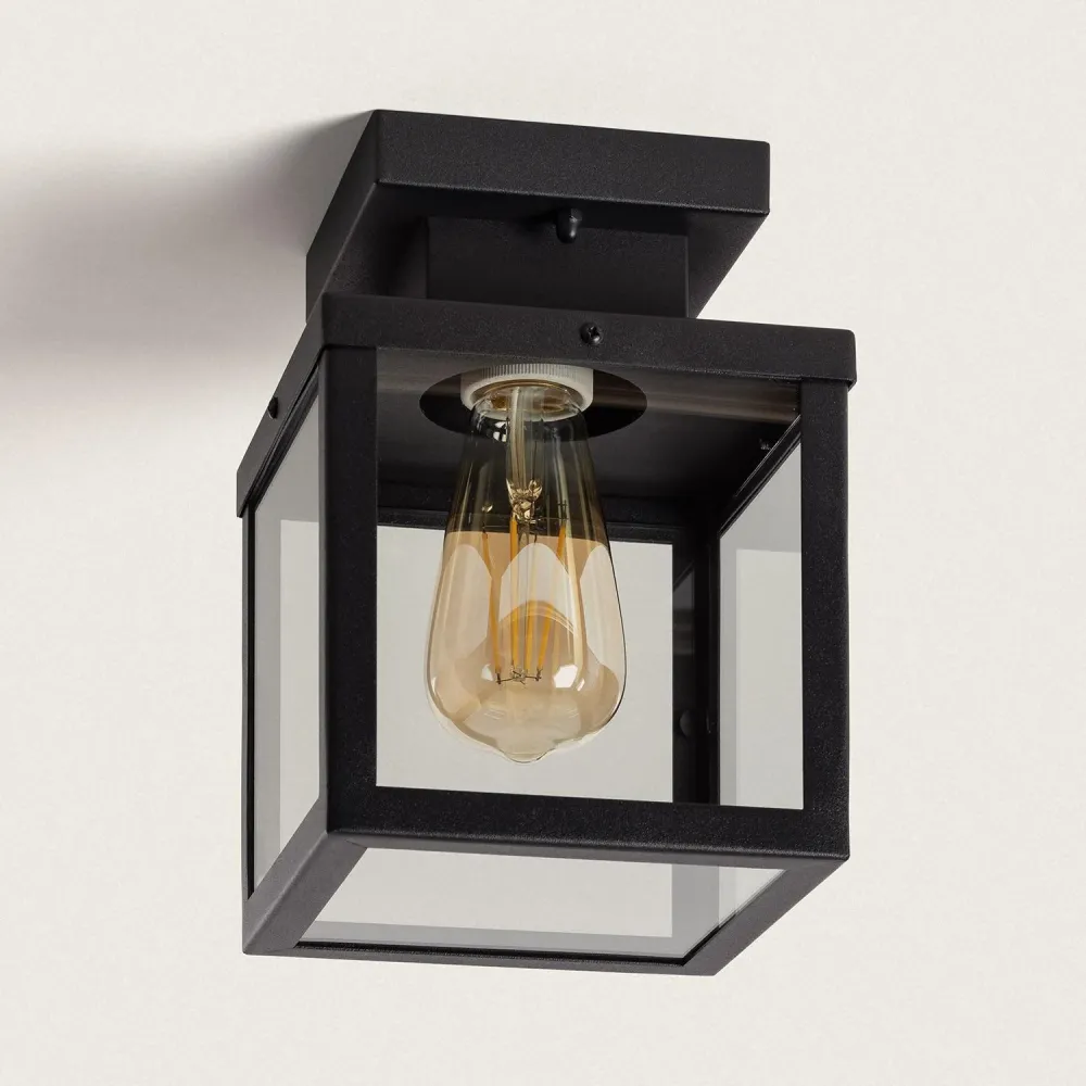 Lustre extérieur en acier inoxydable avec éclairage LED Theia - 520