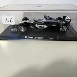 McLaren Mercedes MP4/14 noire, grise et blanche numéro 1 de 1999 - Formule 1 Compatible avec Honda CRF250