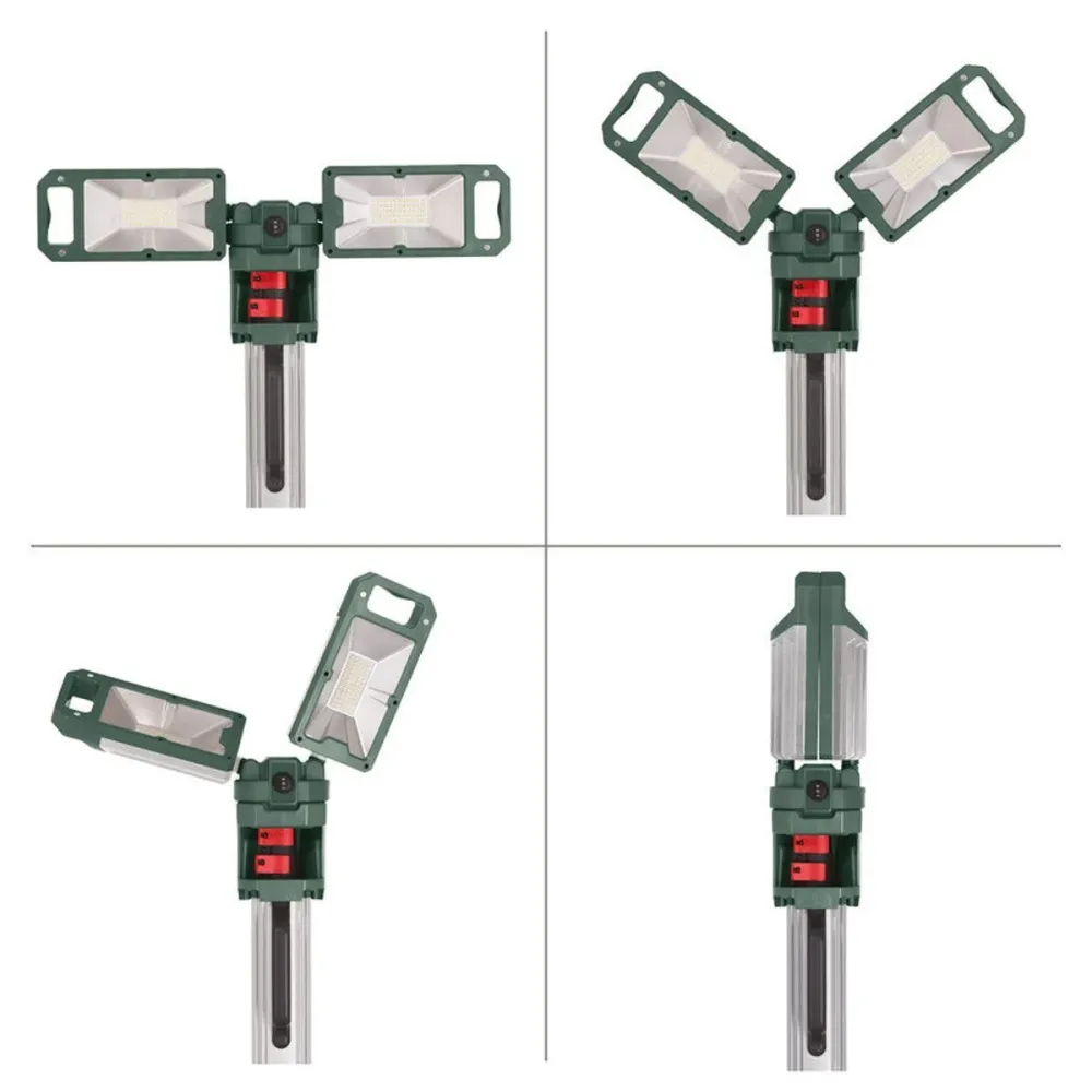 Metabo BSA 18 LED 5000 DUO-S 18V Tripod Site Light 1 x 8.0Ah Battery & Charger par Akrapovič