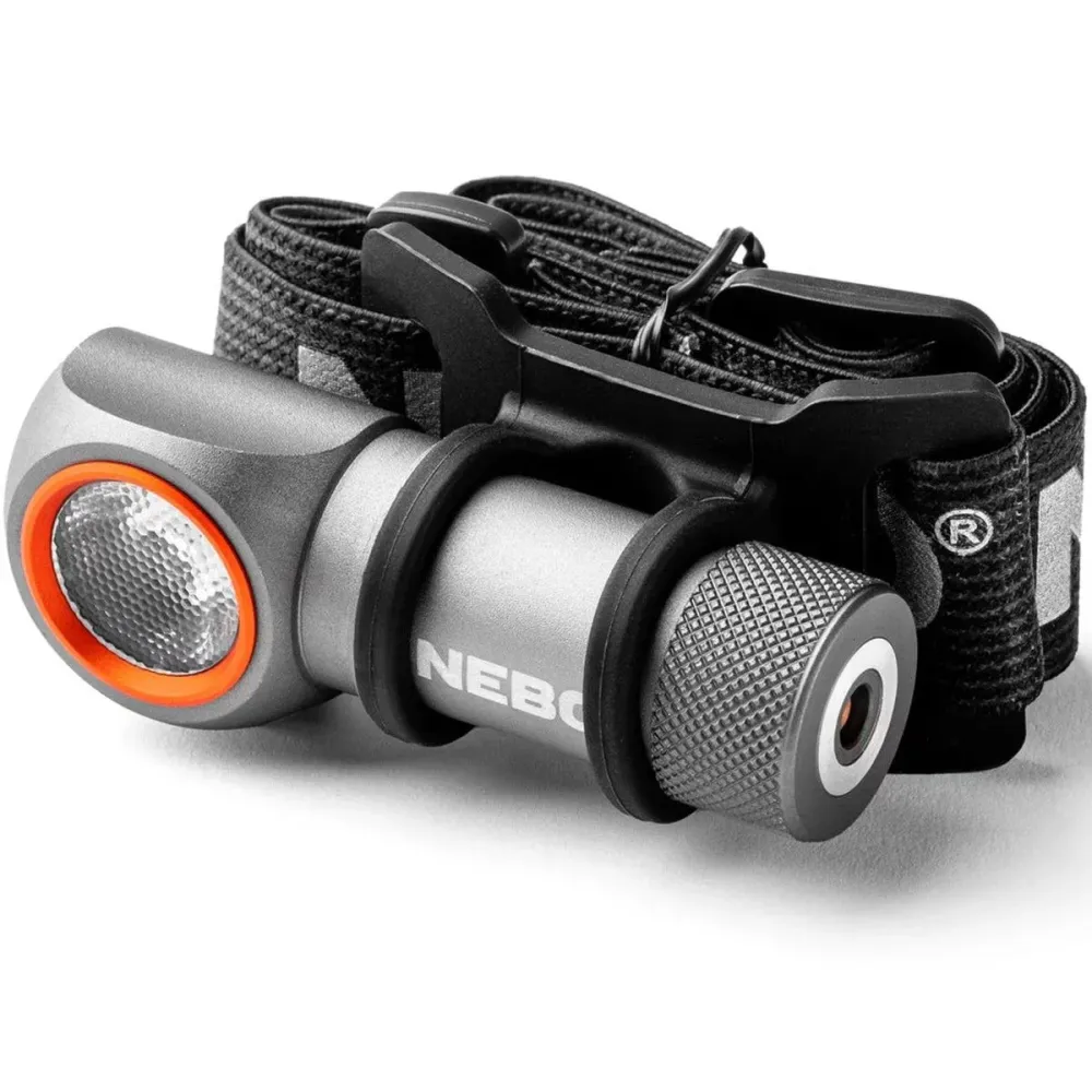 Nebo Einstein À autonomie renouvelable LED Head Torch 600 Lumens NEB-HLP-1008-G