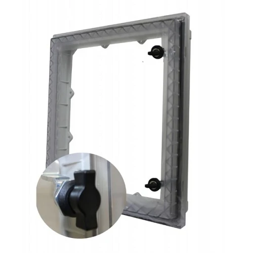Non-locking Wing Handle Translucide Hinged Cover AR IPW 108 W T