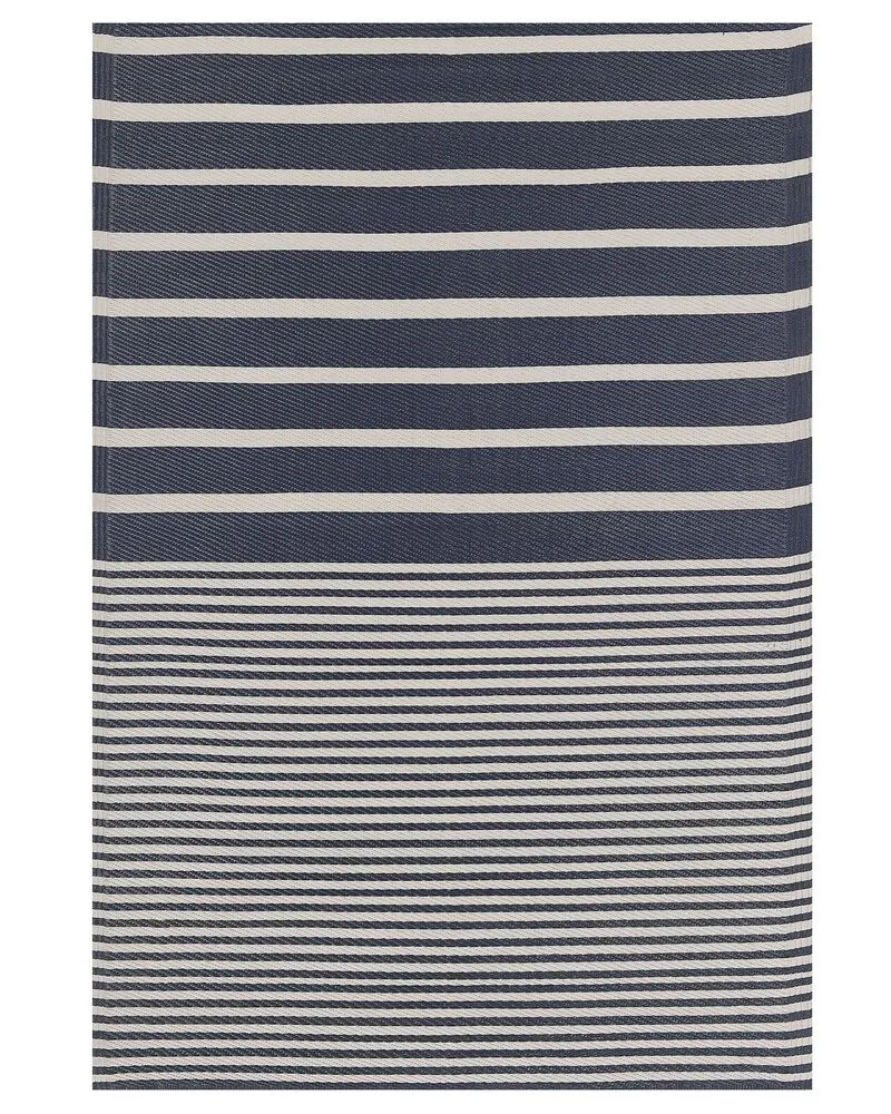 Outdoor Area Rug 120 x 180 cm Dark Blue HALDIA