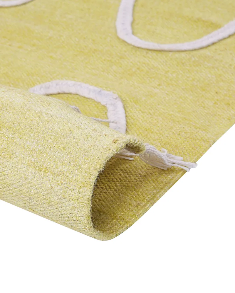 Outdoor Area Rug 80 x 150 cm Jaune doré YAVU