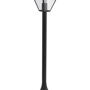 Outdoor Bollard Lamp Noir jais GOSABA