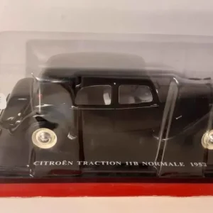 Plaquette de frein moto Citroên traction 11B normale noire de 1952 (échelle 1/24ème)