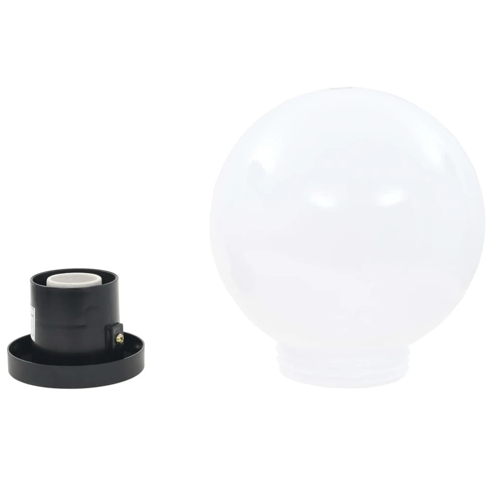 Plaquette de frein moto Lampe à LED sous forme de boule 2 pcs Sphérique 20 cm PMMA