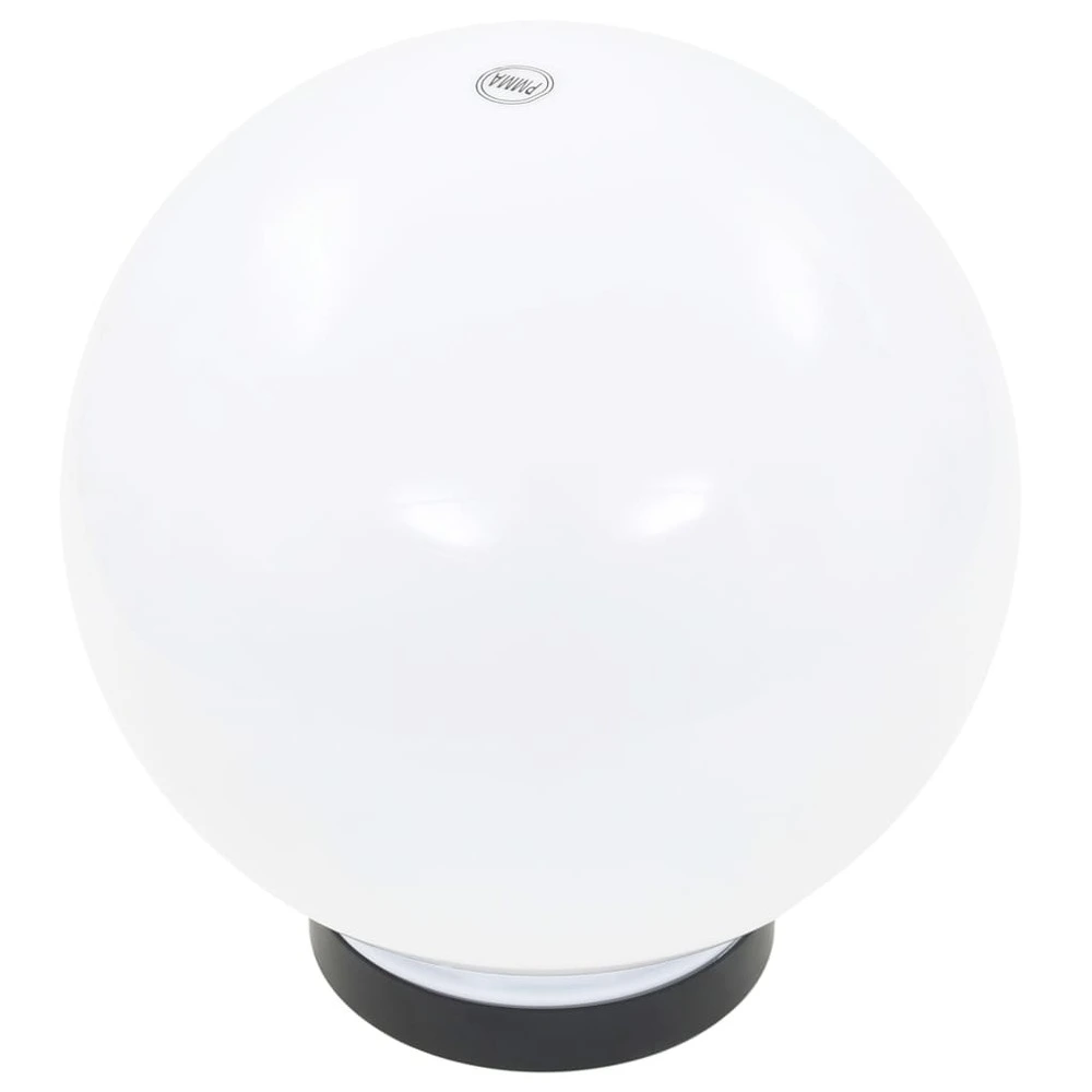 Plaquette de frein moto Lampe à LED sous forme de boule 2 pcs Sphérique 20 cm PMMA