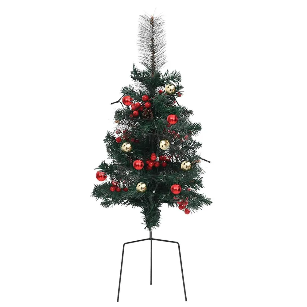 Racing Arbre de Noël artificiel pré-éévidenté d'allée 2 pcs 76 cm VINYLE