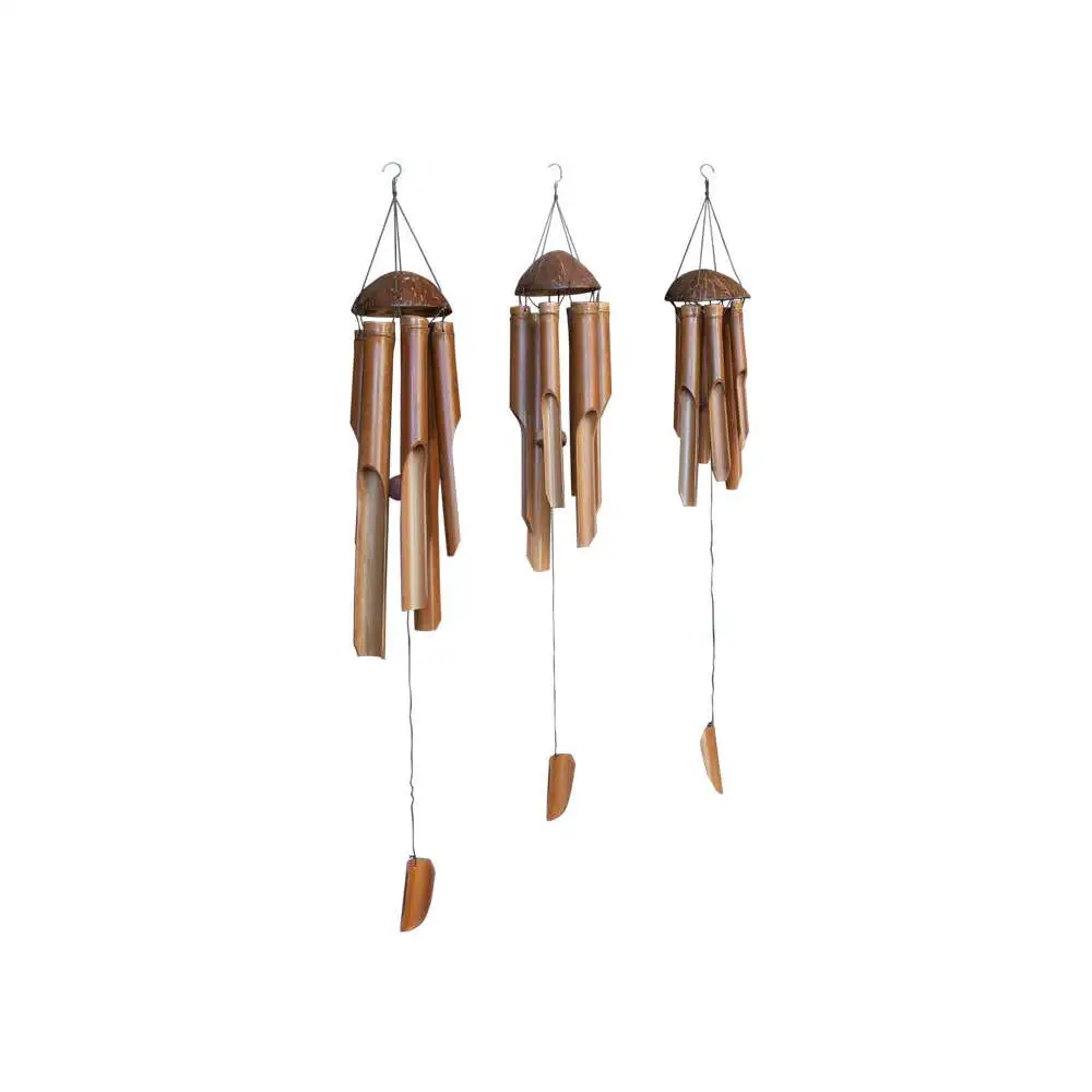 Racing Carillon en bambous H. 30 cm Statues Du Monde