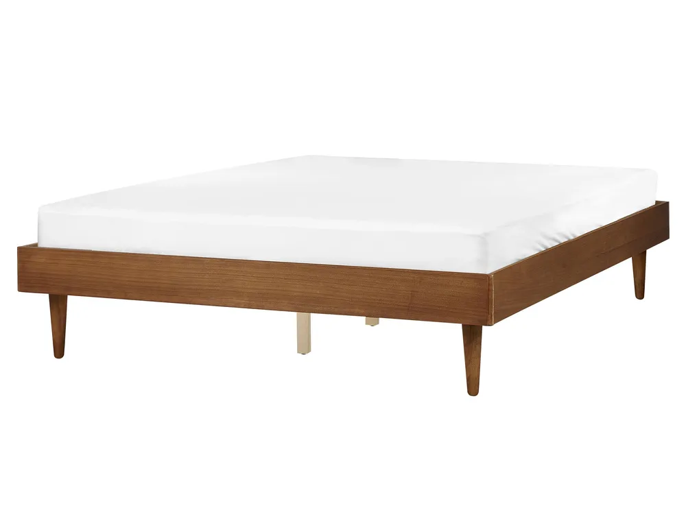 Racing EU King Size Bed LED Light Wood TOUCY