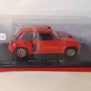 Racing Renault 5 Turbo rouge de 1982 (échelle 1/24ème)