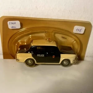 Simca 1000 blanche et noire POLICE - 520