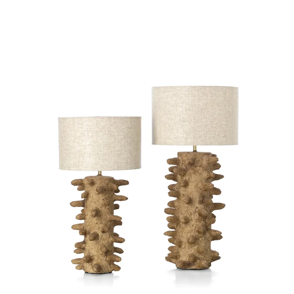 Spiketacular Table Lamp - Mud - M avec rivets de maillon