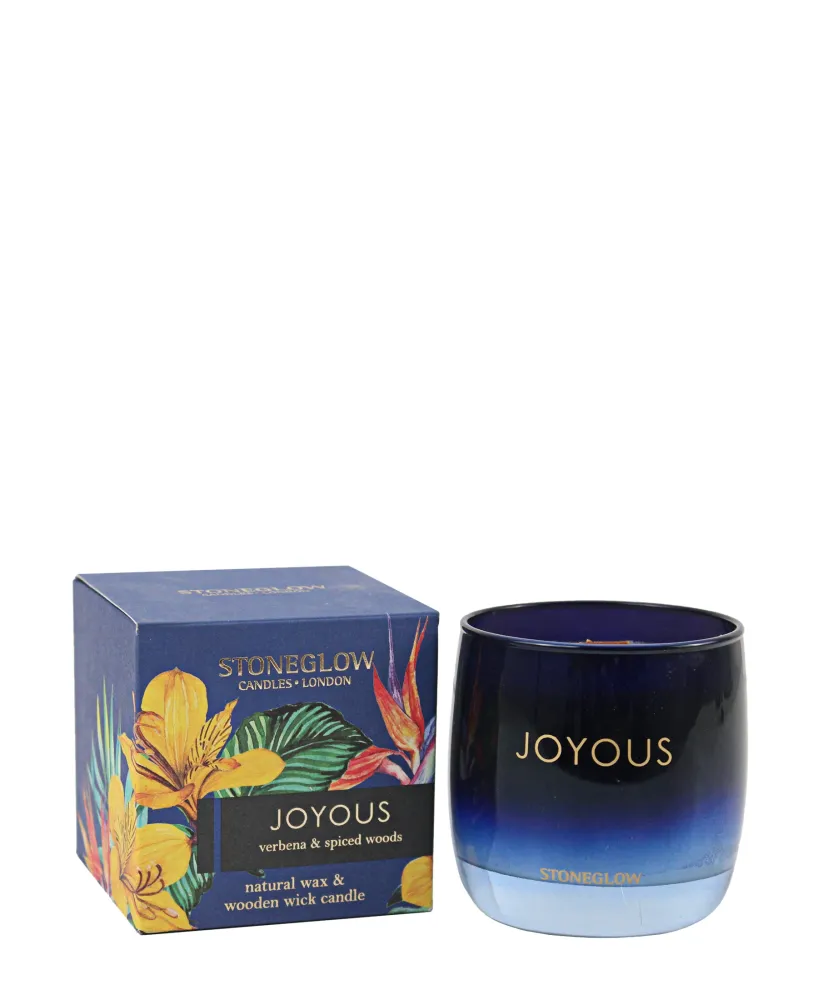 Stoneglow Joyous Verbena & Spiced Woods Tubler - Blue