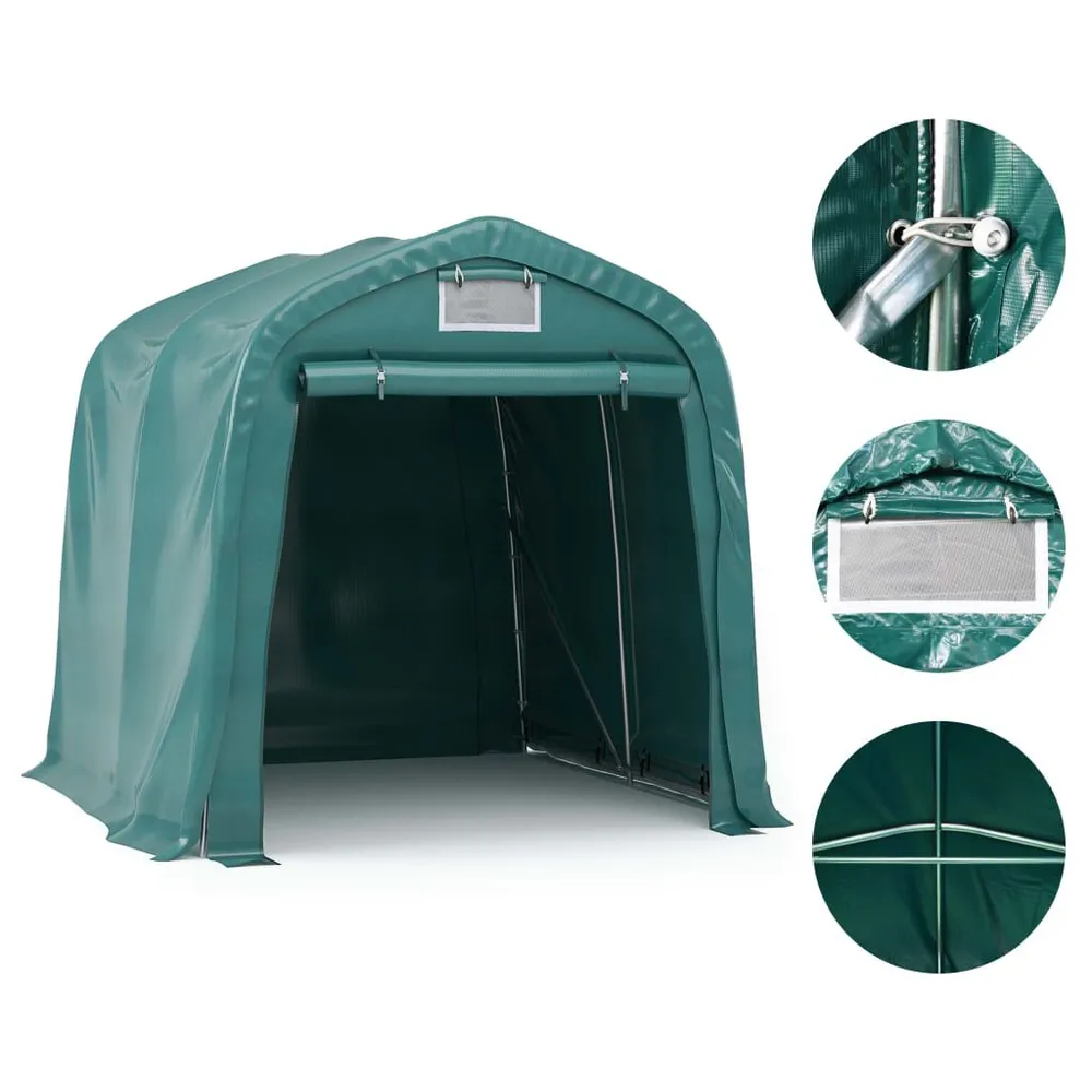 Tente de garage VINYLE 1,6x2,4 m Vert