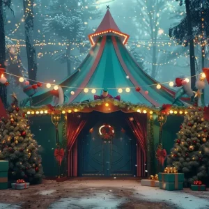 Toile de Fond êt Enchantée de Noël BRP8-44