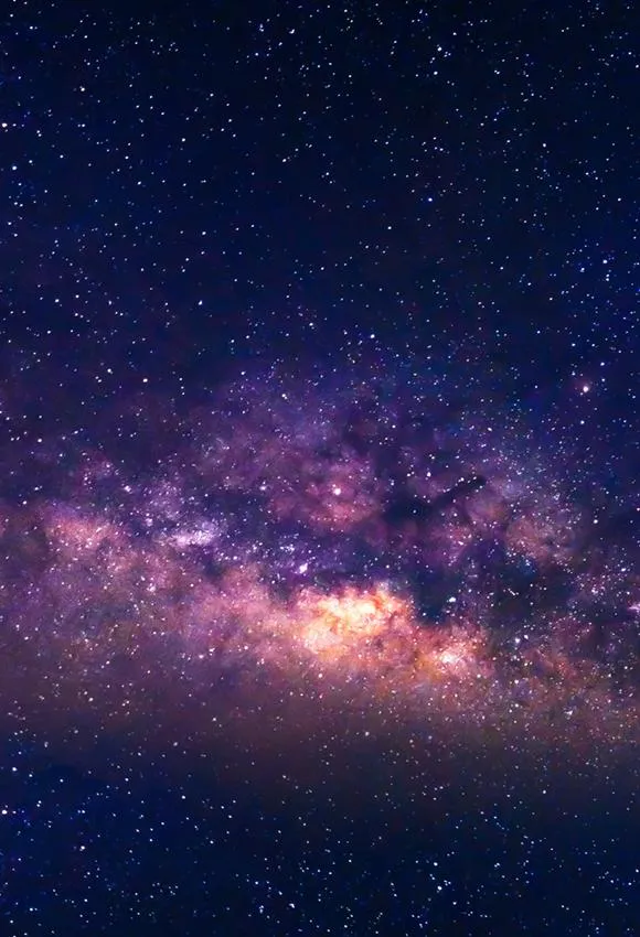 Toile de fond Univers nuit ciel étoilé pour la photographie J03788 avec rivets de maillon