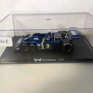 Tyrrell P34 6 Wheeler bleue numéro 3 de 1976 (Formule 1)