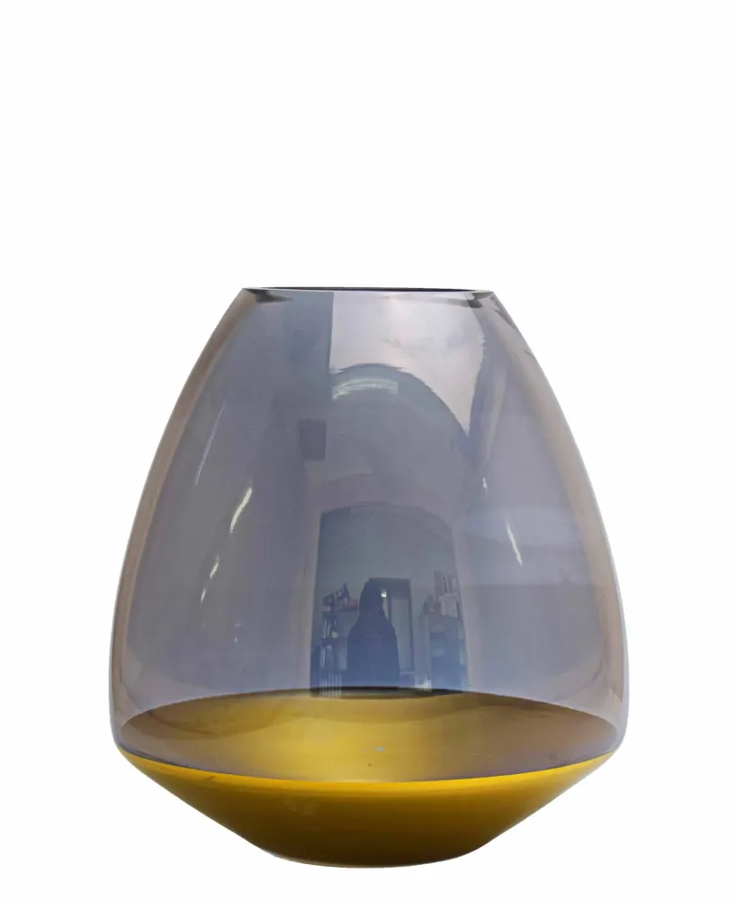 Urban Decor Austin Smoke Vase - Clair avec meilleure adhérence
