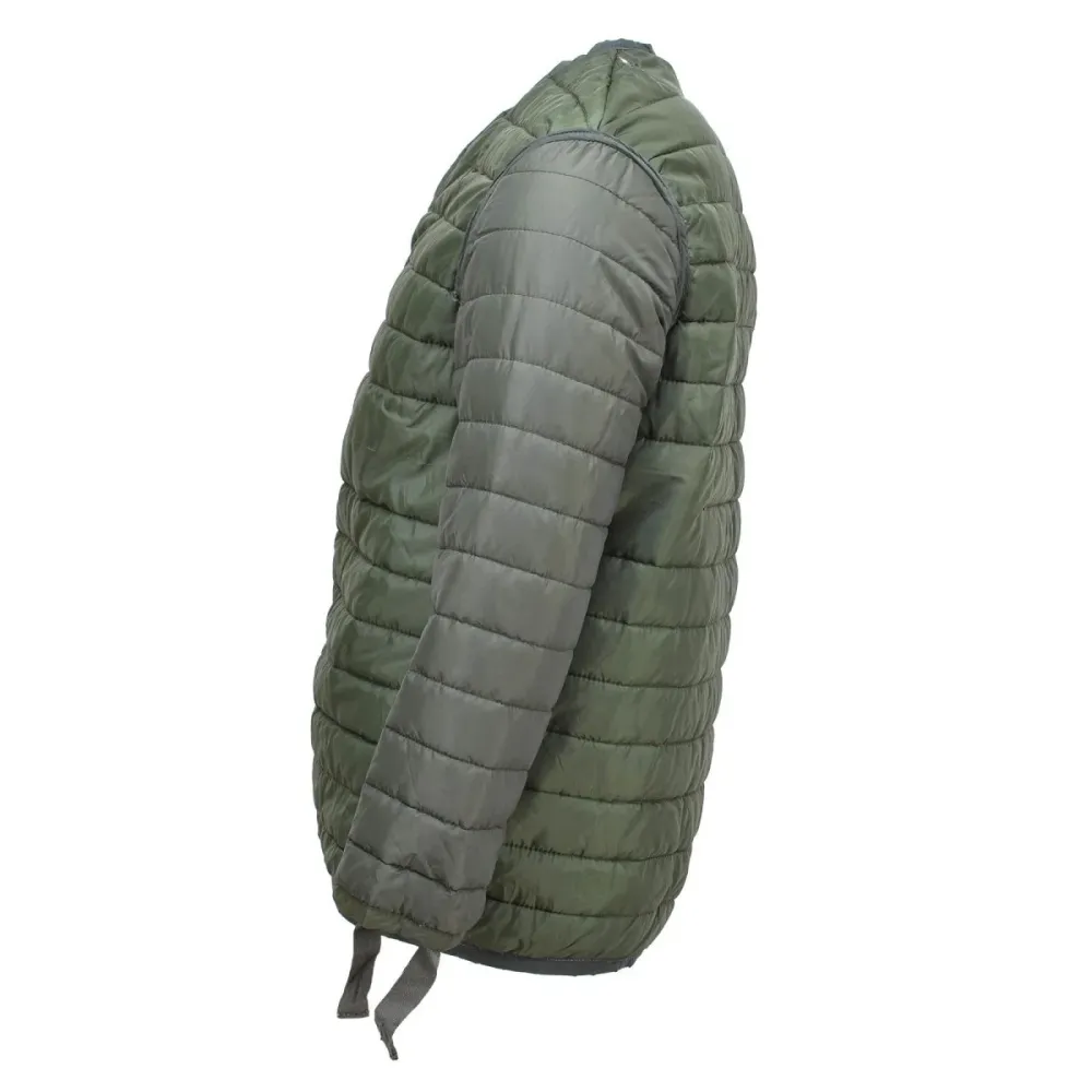 Veste de doublure originale de l'armée grecque M65 veste militaire chaude matelassée doublure verte - Montage Direct