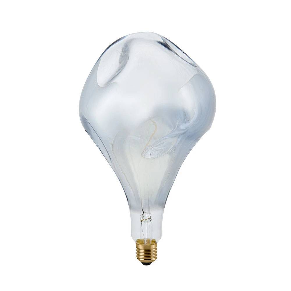 Ampoule LED Immense Drop E27 6W 918 dim argent-métal.