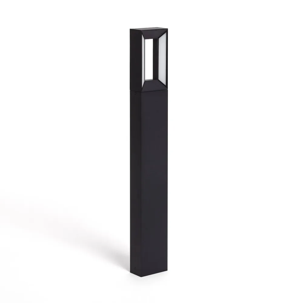 Lampe extérieure LED 80cm Aluminium Trimel avec 2 ampoules de 6W