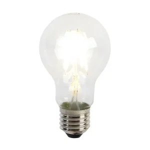 Lampe LED E27 filament A60 capteur clair-foncé 4W 470 lm 2700K