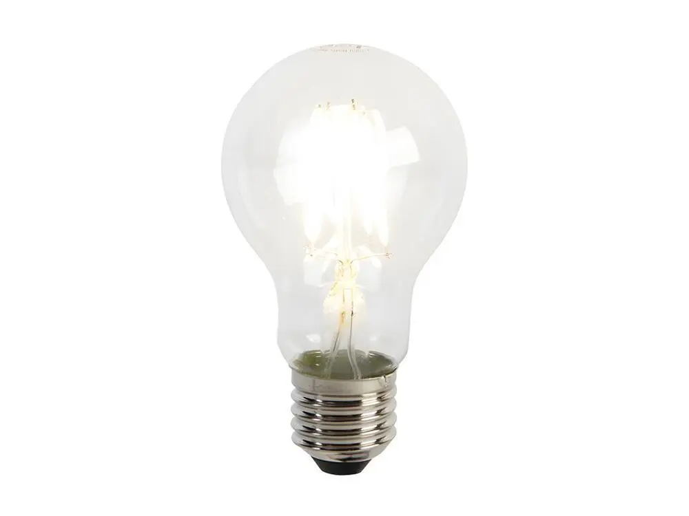 Lampe LED E27 filament A60 capteur clair-foncé 4W 470 lm 2700K