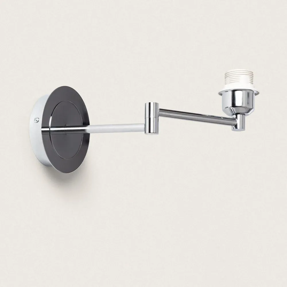 Lampe murale avec douille Kanpi pour ampoule LED
