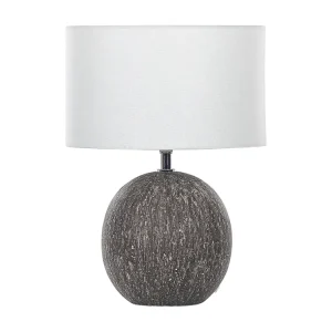 Lampe à poser en céramique noir FONISSA