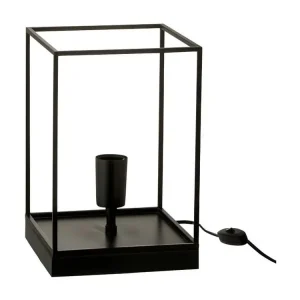 Lampe à Poser "Une Ampoule" 30cm Noir