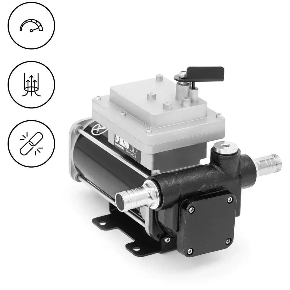 Pompe gasoil 230 v 57 l/min cordon d'alimentation : 3 m aussi pour le mazout chargé 14_0009585
