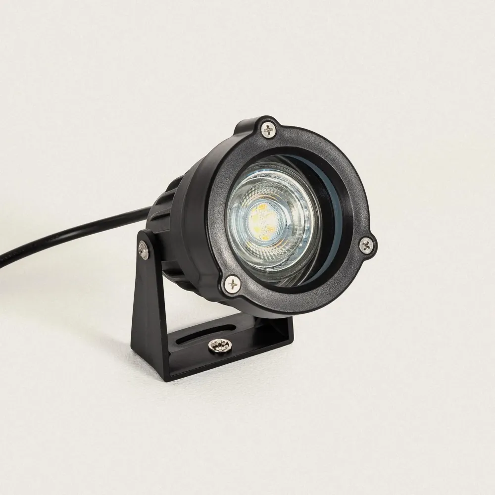 Projecteur extérieur Simba à piquet en aluminium pour ampoule LED GU10