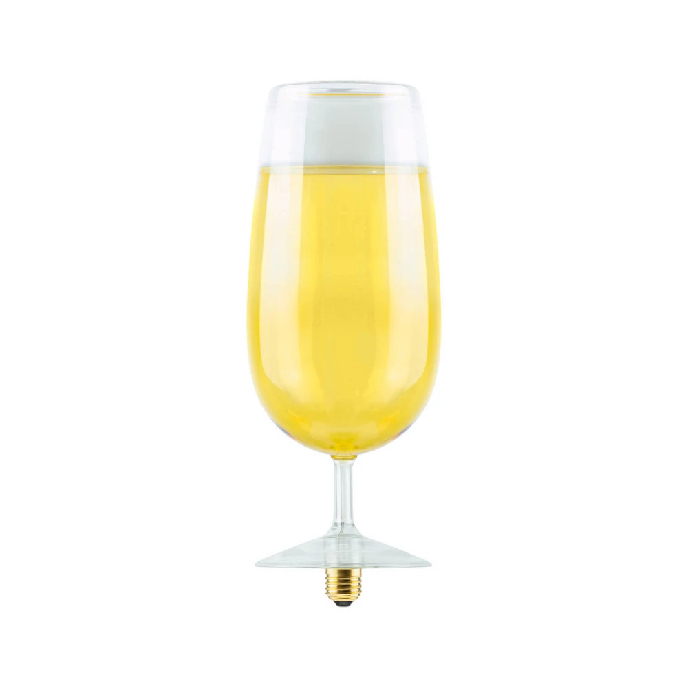 SEGULA Ampoule LED Floating Beer foam, E27, 5 W 922 à intensité variable